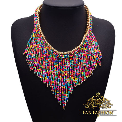 Colorful Choker Necklace
