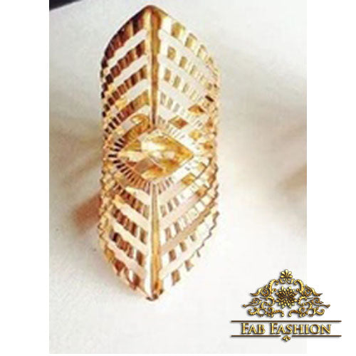 Long Gold Ring